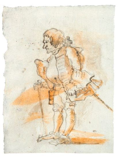  Anonymous, after Giambattista Tiepolo

Figure
Watercolors on paper applied to cardboard... Gazette Drouot