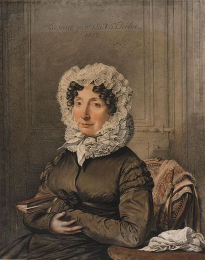 Antoine-Charles THELOT (1798 - 1853) Portrait...