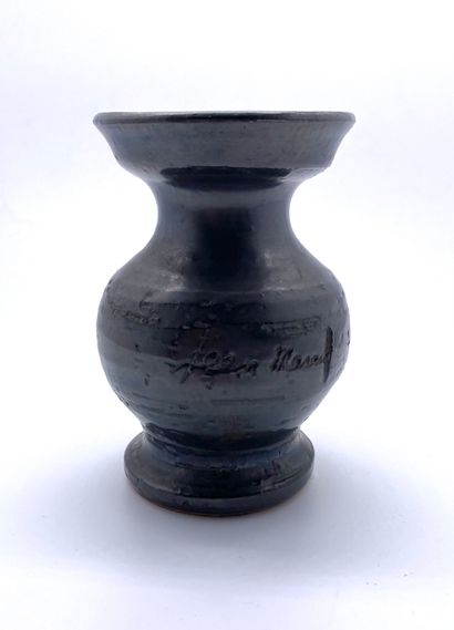 Jean MARAIS (1913-1998) 
Small ceramic vase...