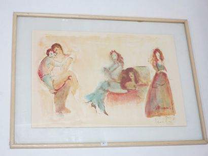 Leonor FINI (d'après) Couple and women

Couple and females 

Print

38 x 55 cm

Signed... Gazette Drouot