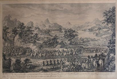 CHINE XVIII Isidore-Stanislas HELMAN (1743-1806) 
Batailles et conquêtes de l'empereur...