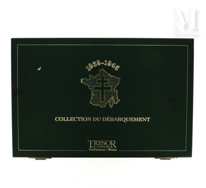 12 médailles argent - Collection du Débarquement TRESOR DU PATRIMOINE 
Collection...