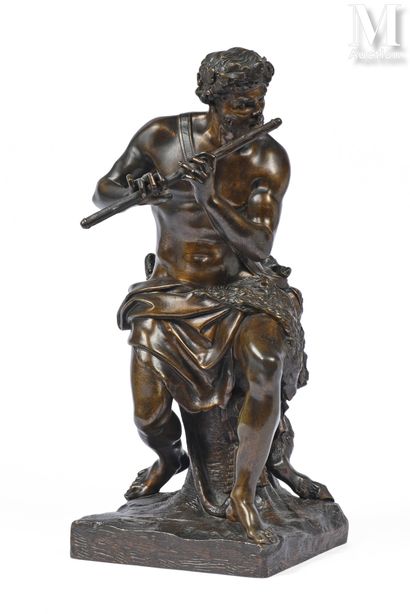 Antoine COYSEVOX (1640 - 1720), d'après Pan jouant de la flûte accompagné d'un Satyre

Epreuve... Gazette Drouot