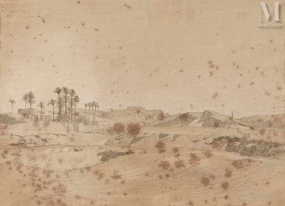 Jean-Léon GÉRÔME (Vesoul 1824 – Paris 1904) Landscape of Cairo

Black stone, red... Gazette Drouot