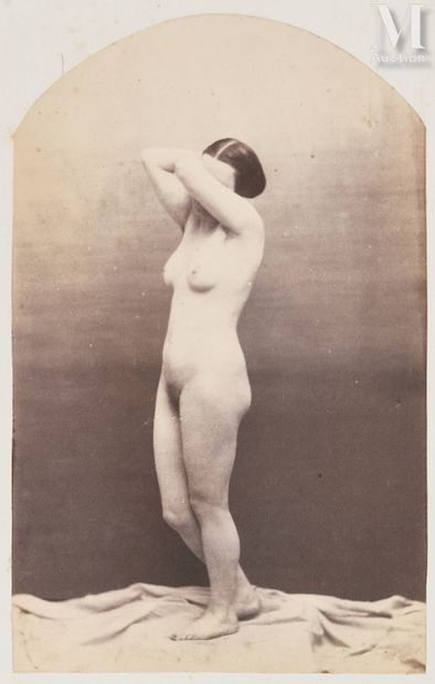 NADAR (Gaspard Félix Tournachon, dit) (1820-1910) Marie-Christine Roux, étude de... Gazette Drouot