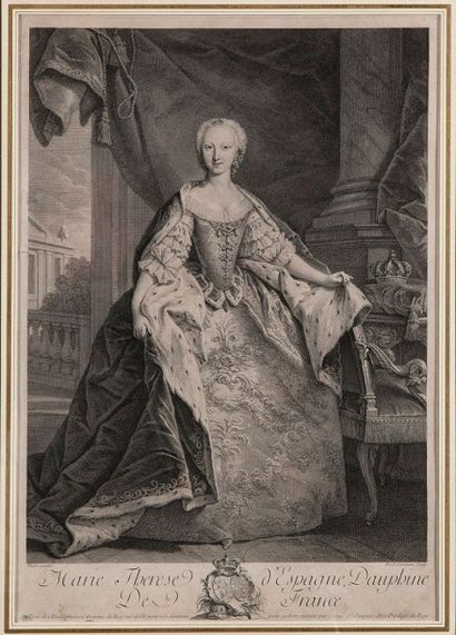 MARIE THERESE D'Espagne, DAUPHINE DE France...