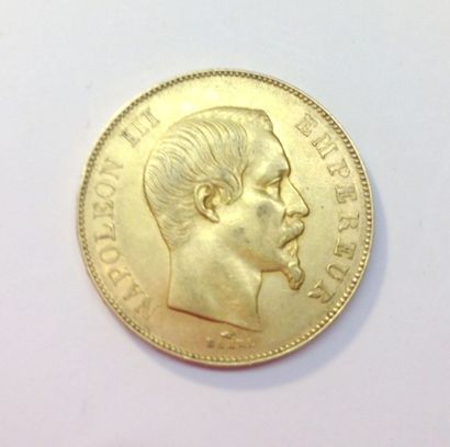 Pièce de 50 Francs en or

A 1855