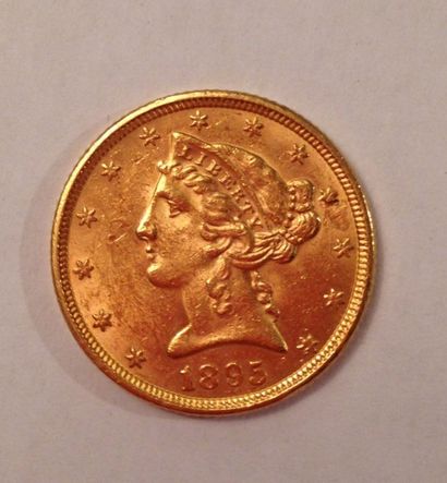 null Une pièce en or de 5 dollars 1895

Dans son écrin d'origine

Poids: 8,3 g.
