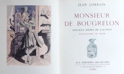 LORRAIN (Jean). Monsieur de Bougrelon. Illustrations...