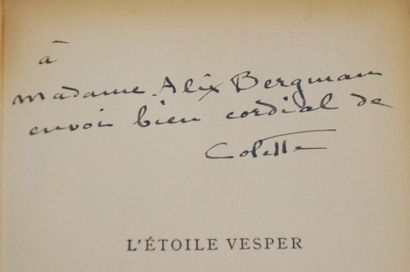  COLETTE. L'Etoile Vesper. Souvenirs. Genève - Paris - Montréal, Editions du Milieu...