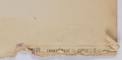 null Gustave LE GRAY (1820-1884)

La Bouée - grande rade de Cette (Sète) - Méditerranée,...