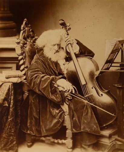 null Adam SALOMON (1818-1881)

Autoportrait au violoncelle, vers 1860



Tirage albuminé...