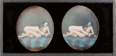 null Pierre Ambroise RICHEBOURG (1810-1875)

Couple de femmes nues enlacées sur un...