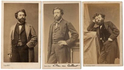 null Pierre PETIT (1831-1909)

Autoportraits, dont un avec un envoi, c. 1860-1870...