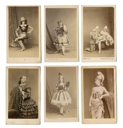 null Courtisanes, comédiennes et demi-mondaines 

Portraits, c. 1860-1880

Par Ch....