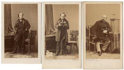 null Magie, Prestidigitateurs 

Robert Houdin, personnage non-identifié, c. 1870...