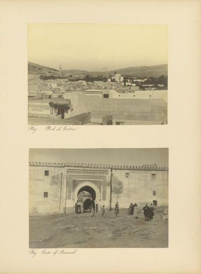 null "Morocco 1898" 

Tanger, Wazan, Fez, Meknes, Rabat… sites, villages, vie quotidienne,...