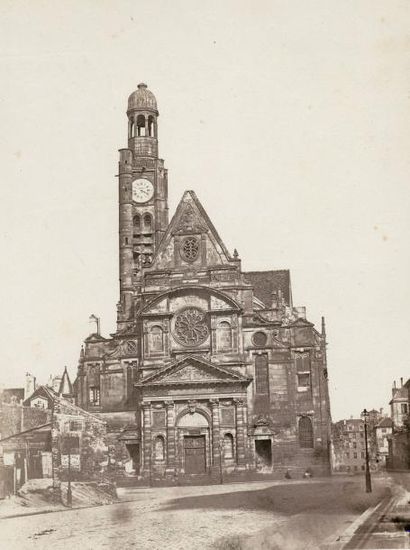 null François Auguste RENARD

"Paris photographié : Église Saint-Etienne du Mont,...