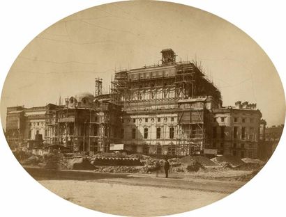 null Louis Émile Édouard DURANDELLE (1839-1917) (attr.)

Construction du nouvel Opéra,...