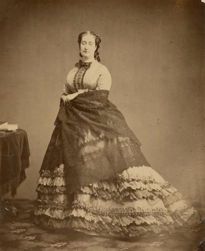 null Édouard DELESSERT (1828-1898)

L'Impératrice Eugénie, 1862

Tirage albuminé...