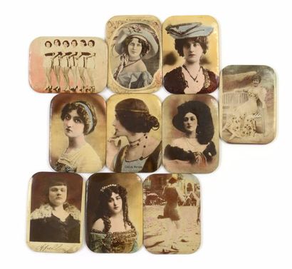 null Femmes, portraits, danseuses, Cléo de Mérode, femme en "Apollon"… 

14 plaques...
