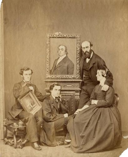 null Portraits de groupe

Présents et absents, c. 1870

Tirage albuminé

25 x 20,4...