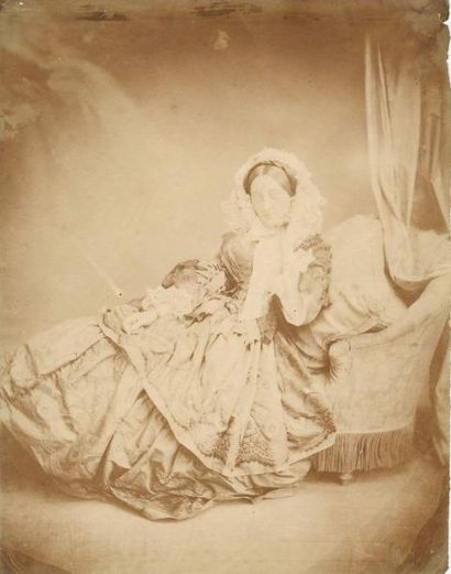 null Auguste BELLOC (1800-1867)

Louise, c. 1851

Tirage sur papier salé, d'après...