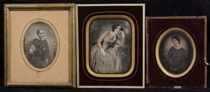 null MEURISSE, RICHOU et autre

Portraits de femmes, c. 1850 

3 daguerréotypes :...