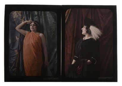 null Autochromes Lumière

Portrait d'une femme, en toge, de profil, c. 1910

3 plaques...