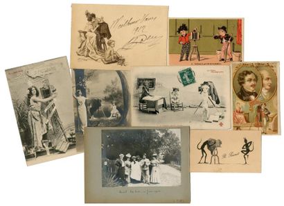 null Cartes postales et divers

Représentant des photographes, c. 1900-1914

Cartes...