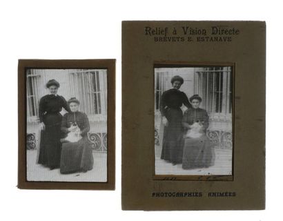 null Eugène ESTANAVE (1867-1937) 

Portrait de famille, 1913 

- 2 synthèses de vues...