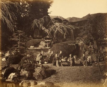  Felice BEATO (1832-1909) 
"Views of Japan 1871" 
Types et scènes animées (15), paysages...