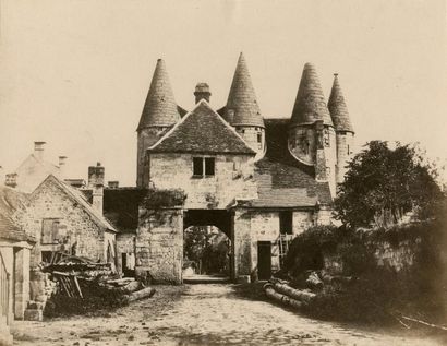 FORTIER Porte de l'Abbaye de Longpont près de Soissons, 1853 

Tirage sur papier...