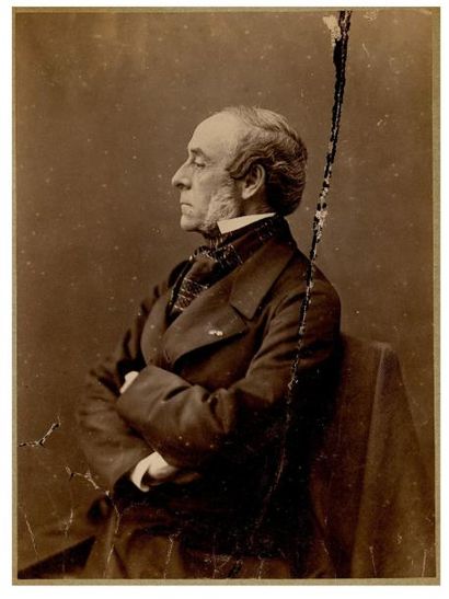 NADAR (Gaspard Félix Tournachon, dit) (1820-1910) Portraits : hommes de lettres,...