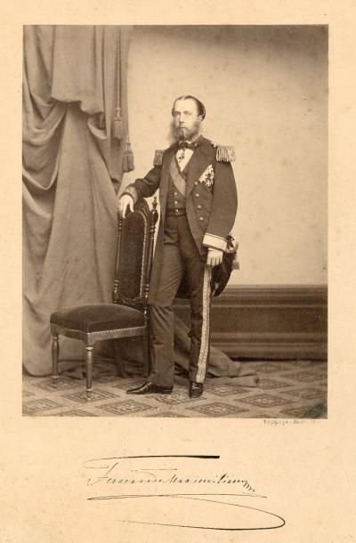 J. MALOVICH Portrait de Maximilien 1er, Empereur du Mexique, c. 1860

Tirage albuminé,...