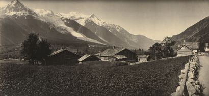 Adolphe BRAUN (1811-1877) Savoie et Suisse 

Vue d'Interlaken, Chamonix, paysage...