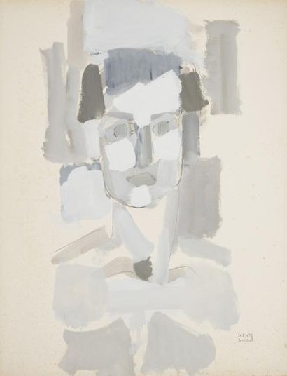 Manolis CALLIYANNIS (1923 - 2010) 
Portrait...