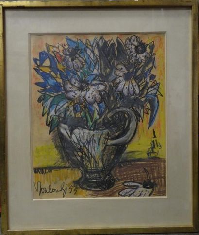 MOULOUDJI (Paris 1922 - Neuilly 1994) 
Vase...