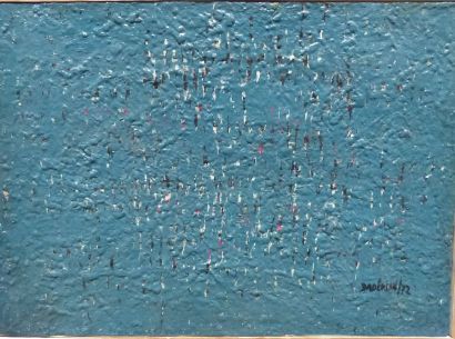 Dikran DADERIAN (1929) 
Composition bleu...
