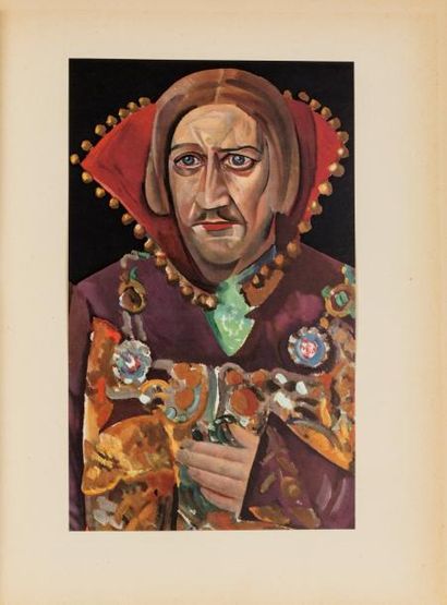  GRIGORIEFF Boris (1886-1939). Visages de Russie. Paris, Librairie P. Ollendorff,...