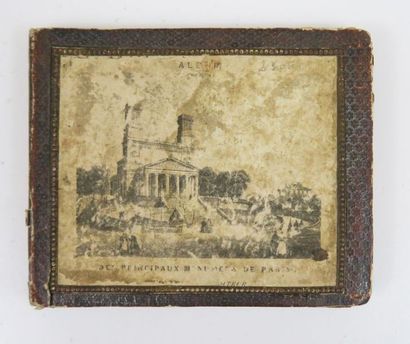  [Vues de Paris]. Album des principaux monuments de Paris. sl, sn, sd (c. 1850)....