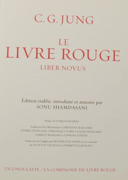 JUNG (C.G.). Le Livre Rouge. Liber novus....