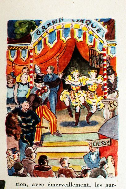  KUBNICK (Henri). Le Cirque. Illustrations de Pierre LUC. [Et] Les Soldats. Illustrations...