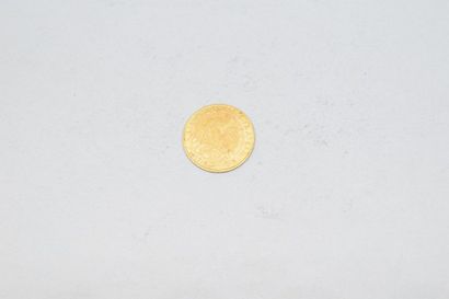 null Pièce en or de 10 francs Coq Marianne 1910.

TTB à SUP.

Poids : 3,225 g. 