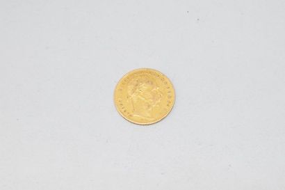 null Pièce en or de 20 francs / 8 forint - Franz Joseph I

- 1887BB TTB à SUP 

Poids...