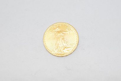 null Pièce en or de 20 dollars "Saint-Gaudens - Double Eagle" avec devise 1927. 

TTB...