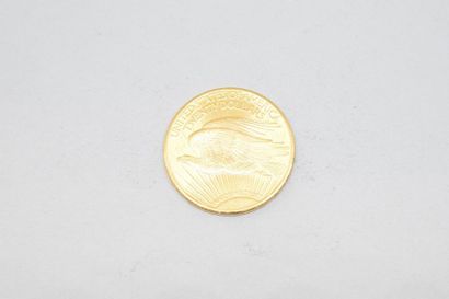 null Pièce en or de 20 dollars "Saint-Gaudens - Double Eagle" avec devise 1927. 

TTB...