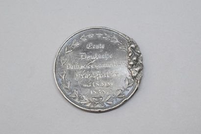 Médaille en argent commémorative de la création...
