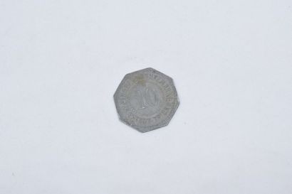 null ALLEMAGNE

Pièce en zinc de 10 pfennig Trier

Avers : inscription STADT * *...