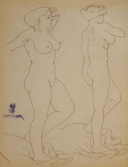 null LAM-DONG, 1920-1987

Nus féminins et baigneuses



Deux dessins à l'encre brune...